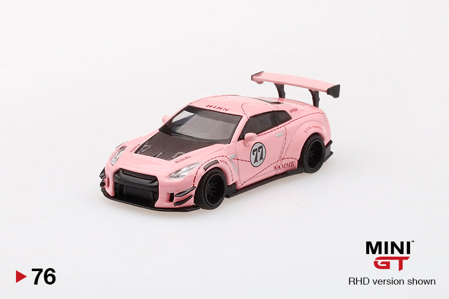 MiniGT LB Works Nissan GT-R (R35) Pink Pig MiJo Exclusive #76