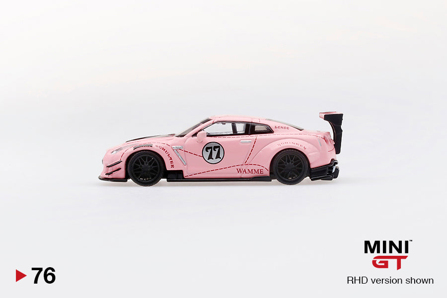 MiniGT LB Works Nissan GT-R (R35) Pink Pig MiJo Exclusive #76