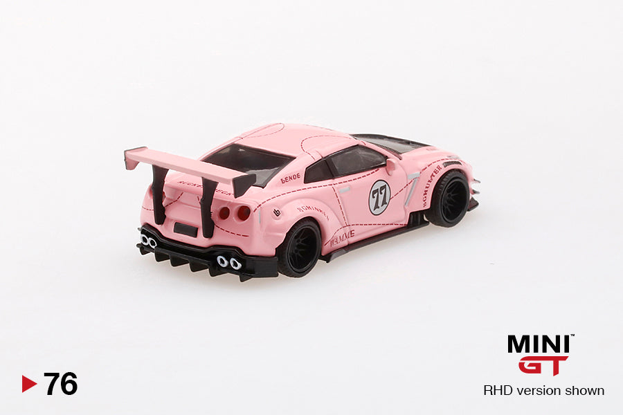 MiniGT LB Works Nissan GT-R (R35) Pink Pig MiJo Exclusive #76