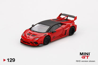 MiniGT LB Works Lamborghini Huracan GT Rosso Mars MiJo Exclusive #129