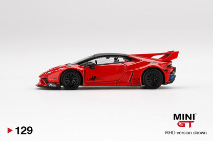 MiniGT LB Works Lamborghini Huracan GT Rosso Mars MiJo Exclusive #129