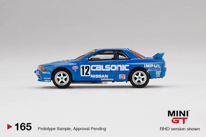 MiniGT 1:64 Nissan Skyline GT-R (R32) Gr. A #12 Calsonic 1990 - MiJo Exclusive #165