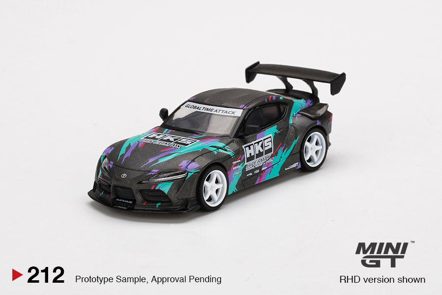 MiniGT LB Works Toyota Gr Supra HKS 2019 SEMA Presentation MiJo Exclusive #212