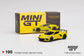 MiniGT 1:64 Chevrolet Corvette Stingray Accelerate Yellow Metallic - MiJo Exclusive #195