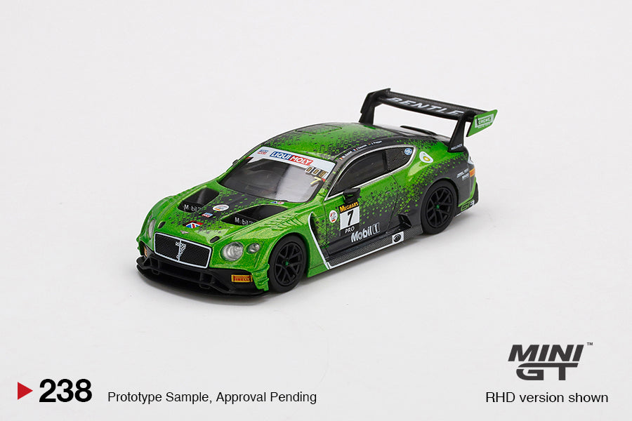 MiniGT 1:64 Bentley Continental GT3 #7 2020 Liqui-Moly Bathurst 12 Hrs Winner MiJo Exclusive #238