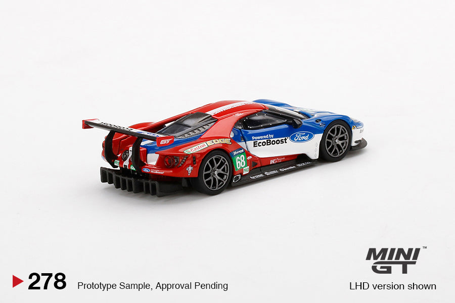 MiniGT Ford GT LMGTE PRO #68 2016 24 Hrs of Le Mans Class Winner MiJo Exclusive #278