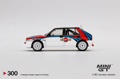 MiniGT Lancia Delta HF Integrale Evoluzione Martini Racing MiJo Exclusive #300