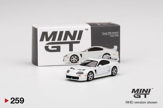 MiniGT Toyota TRD 3000GT Super White MiJo Exclusive #259