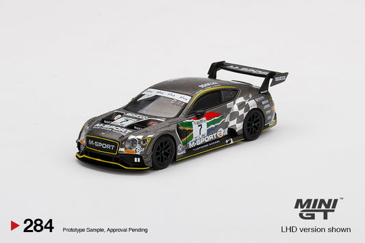 MiniGT 1:64 Bentley Continental GT3 #7 2020 Intercontinental GT Challenge Kyalami 9 Hrs MiJo Exclusive #284