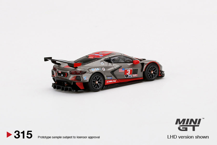 MiniGT 1:64 Chevrolet Corvette C8.R #3 Corvette Racing 2021 IMSA Sebring 12 Hrs - MiJo Exclusive #315