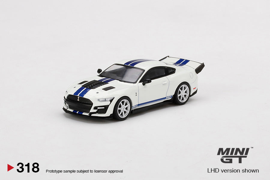 MiniGT Ford Shelby GT500 Dragonsnake Concept Oxford White MiJo Exclusive #318