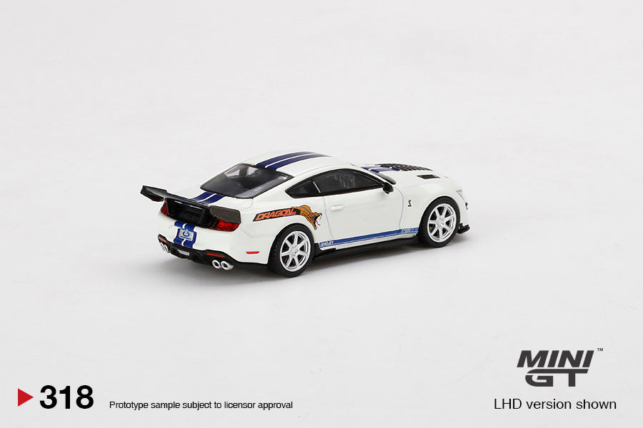 MiniGT Ford Shelby GT500 Dragonsnake Concept Oxford White MiJo Exclusive #318