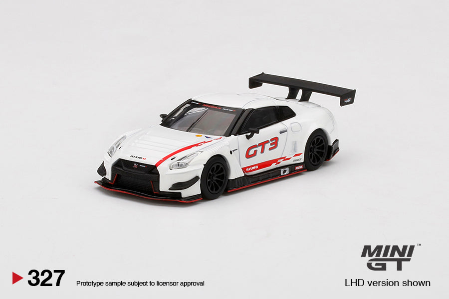 MiniGT Nissan GT-R Nismo GT3 2018 Presentation MiJo Exclusive #327