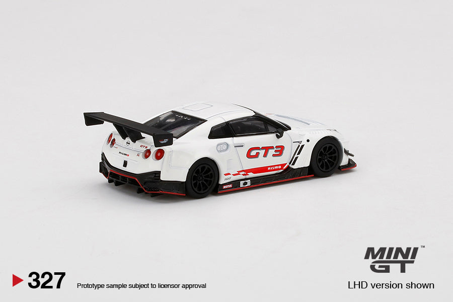 MiniGT Nissan GT-R Nismo GT3 2018 Presentation MiJo Exclusive #327