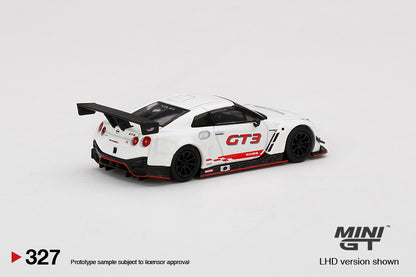 MiniGT Nissan GT-R Nismo GT3 2018 Presentation MiJo Exclusive #327