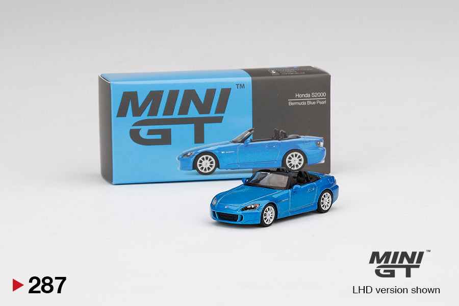 MiniGT Honda S2000 (AP2) Laguna Blue Pearl MiJo Exclusive #287