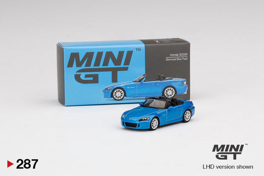 MiniGT Honda S2000 (AP2) Laguna Blue Pearl MiJo Exclusive #287