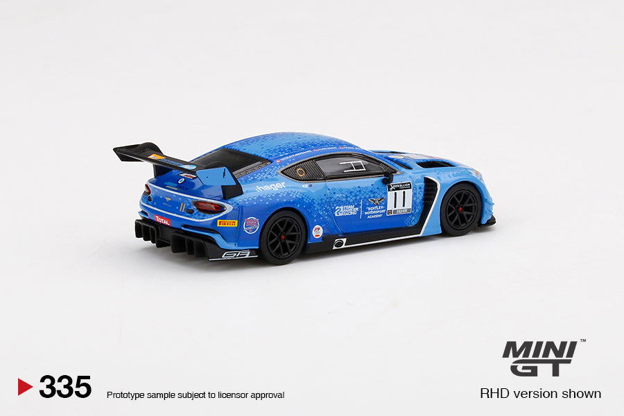 MiniGT 1:64 Bentley Continental GT3 #11 Team Parker 2020 24HRS Of Spa MiJo Exclusive #335