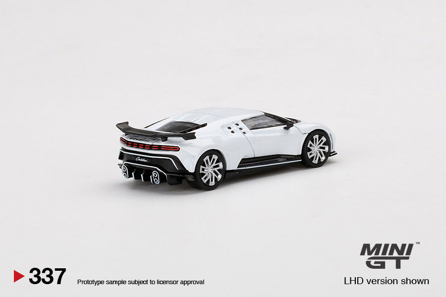 MiniGT Bugatti Centodieci White MiJo Exclusive #337