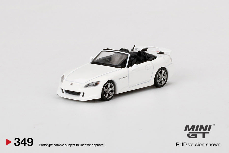 MiniGT Honda S2000 Type S Grand Prix White MiJo Exclusive #349