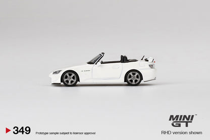 MiniGT Honda S2000 Type S Grand Prix White MiJo Exclusive #349