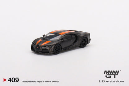 MiniGT 1:64 Bugatti Chiron Super Sport 300+ World Record 304.773 MPH MiJo Exclusive #409