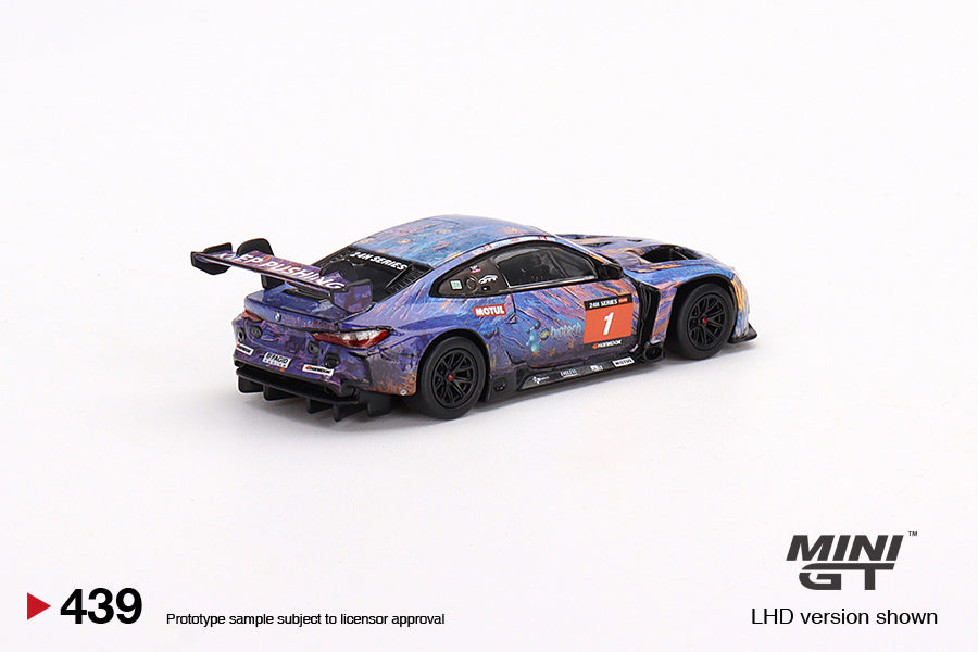 MiniGT 1:64 BMW M4 GT3 #1 ST Racing 2022 12H Mugello Winner – MiJo Exclusive #439