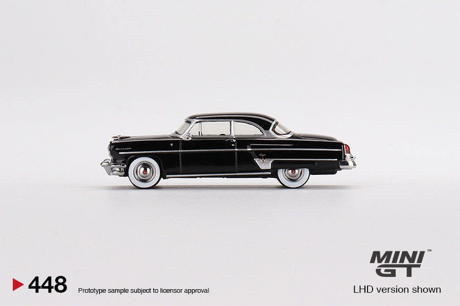 MiniGT 1:64 1954 Lincoln Capri Black – MiJo Exclusive #448