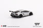 MiniGT 1:64 LB Works Lamborghini Aventador Limited Edition Matte Silver - MiJo Exclusive #449