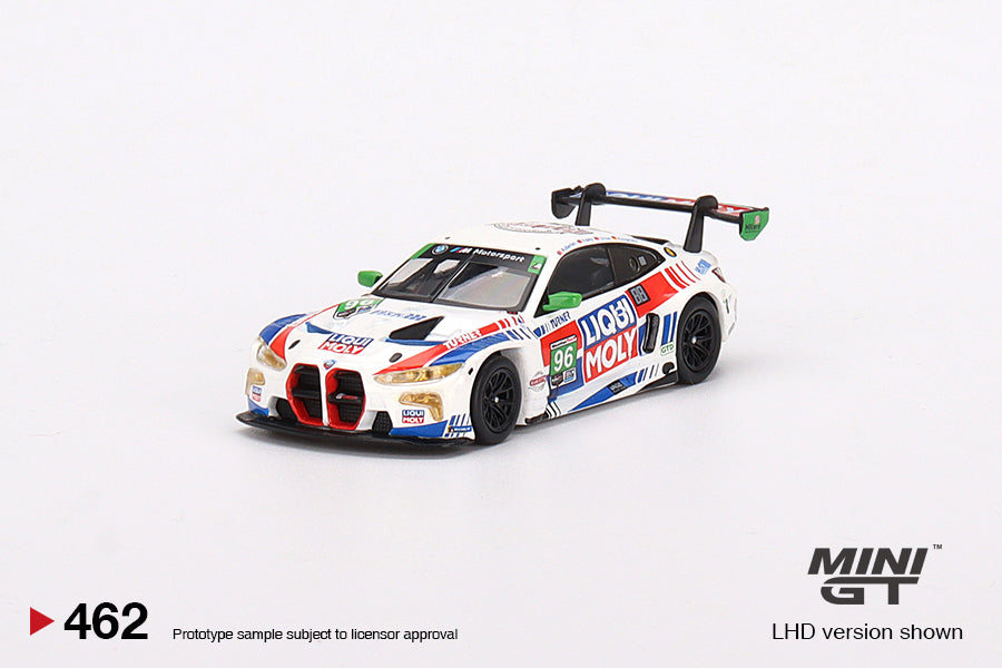 MiniGT 1:64 BMW M4 GT3 #96 Turner Motorsports 2022 IMSA Daytona 24 Hrs - MiJo Exclusive #462