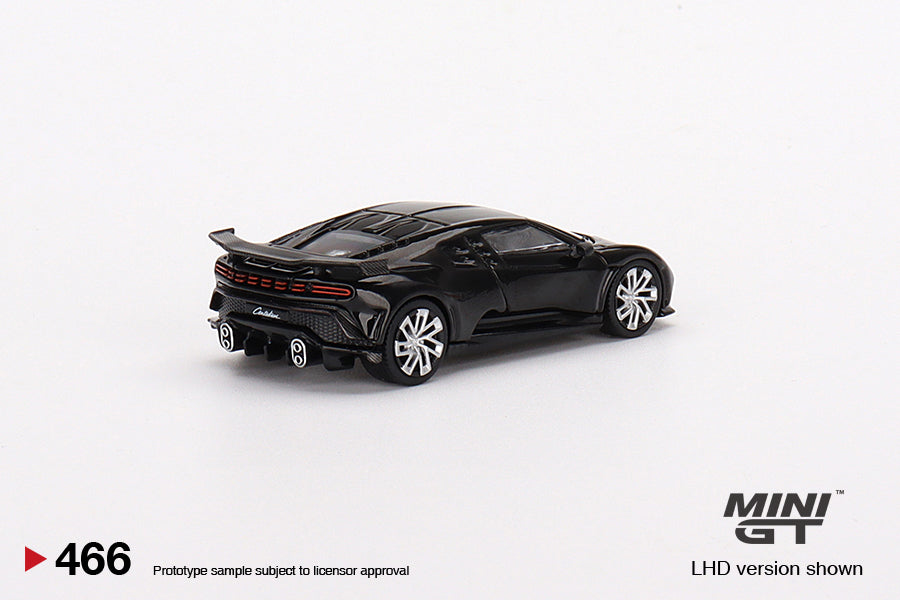 MiniGT 1:64 Bugatti Centodieci Black - MiJo Exclusive #466