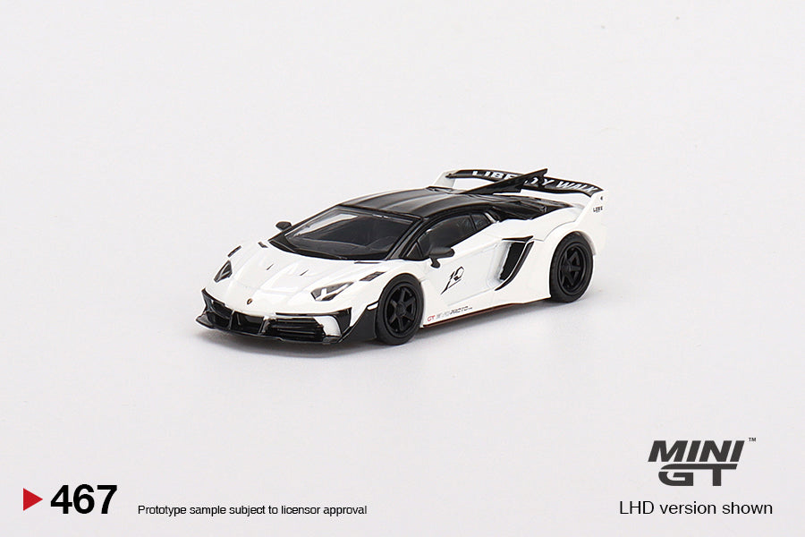 MiniGT 1:64 LB-Silhouette WORKS Lamborghini Aventador GT EVO Presentation - MiJo Exclusive #467
