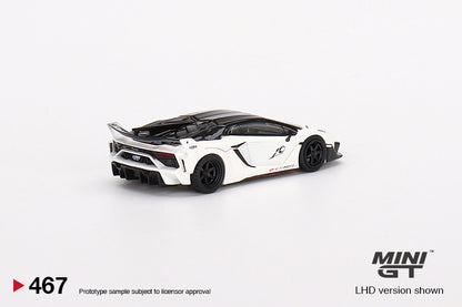 MiniGT 1:64 LB-Silhouette WORKS Lamborghini Aventador GT EVO Presentation - MiJo Exclusive #467