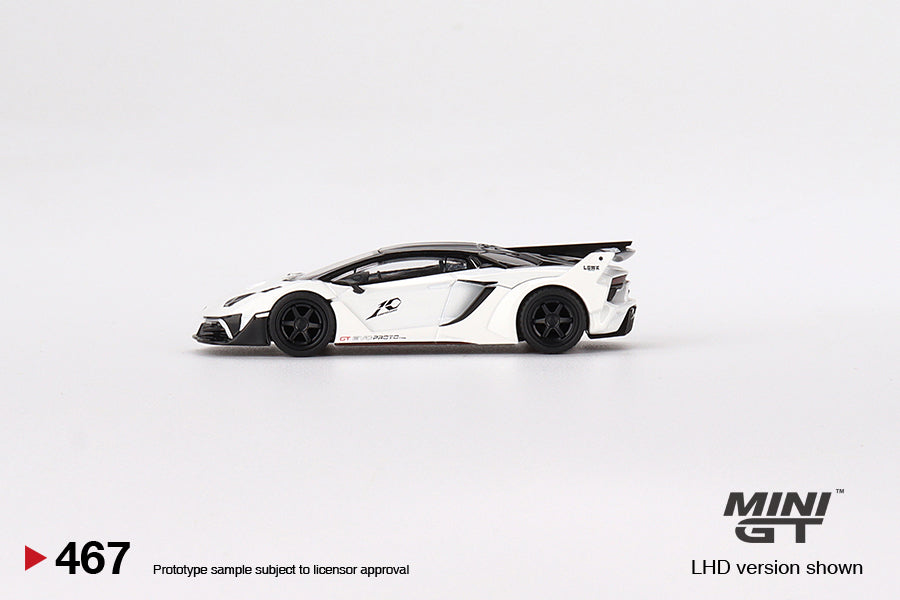 MiniGT 1:64 LB-Silhouette WORKS Lamborghini Aventador GT EVO Presentation - MiJo Exclusive #467