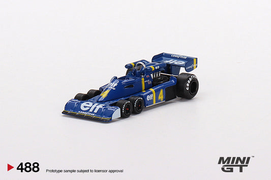 MiniGT 1:64 Grand Prix 1976 Tyrrell P34 #4 Spanish GP - MiJo Exclusive #488