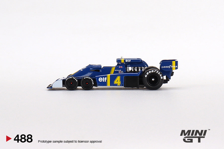 MiniGT 1:64 Grand Prix 1976 Tyrrell P34 #4 Spanish GP - MiJo Exclusive #488