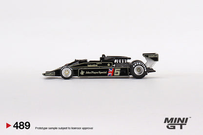 MiniGT 1:64 Grand Prix 1977 Lotus 78 #5 Presentation - MiJo Exclusive #489