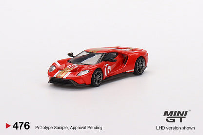 MiniGT 1:64 Ford GT Alan Mann Heritage Edition- MiJo Exclusive #476