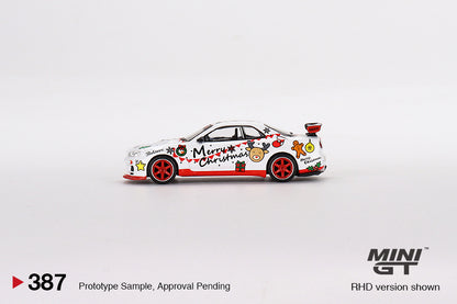 MiniGT 1:64 Nissan Skyline GT-R (R34) Top Secret 2022 Christmas Limited Edition #387