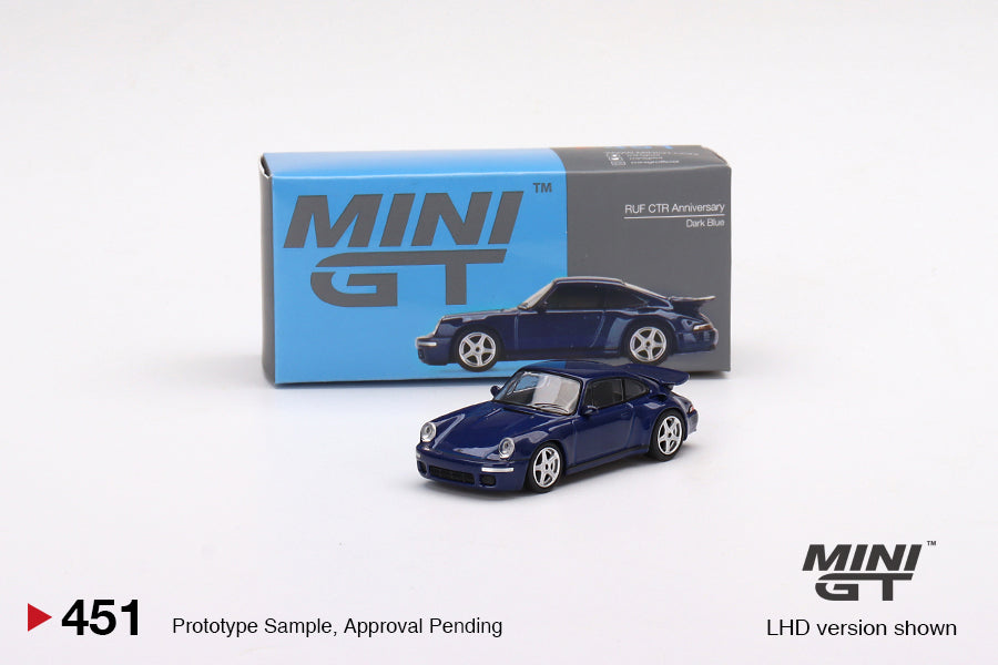 MiniGT 1:64 RUF CTR Anniversary Dark Blue - MiJo Exclusive #451