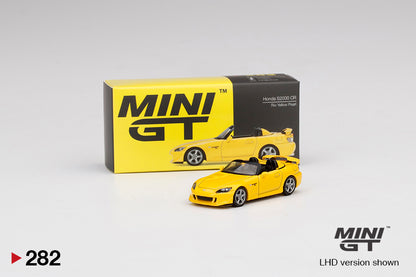 MiniGT Honda S2000 CR Rio Yellow Pearl MiJo Exclusive #282