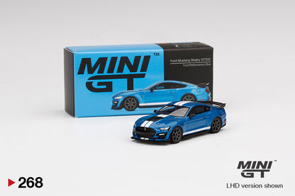 MiniGT Ford Mustang Shelby GT5000 Blue MiJo Exclusive #268