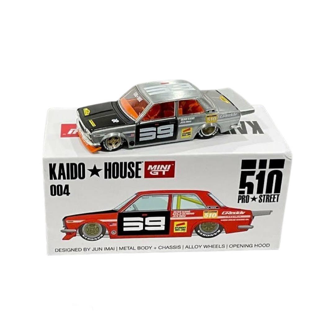 MiniGT x Kaido House 1:64 Nissan Datsun 510 Pro Street SK510 ORANGE Diecast KHMG004 1:64 *CHASE*