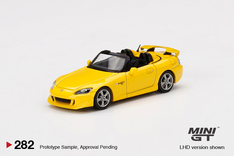 MiniGT Honda S2000 CR Rio Yellow Pearl MiJo Exclusive #282