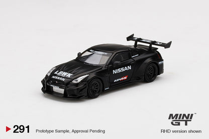 MiniGT LB-Silhouette WORKS GT Nissan 35GT-RR Ver.2 Matte Black LBWK MiJo Exclusive #291