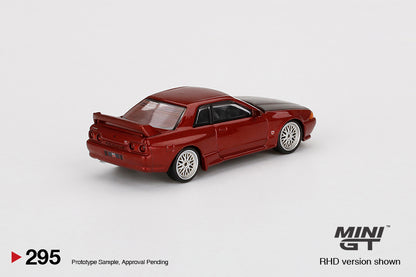 MiniGT Nissan Skyline GT-R R32 Red Pearl MiJo Exclusive #295