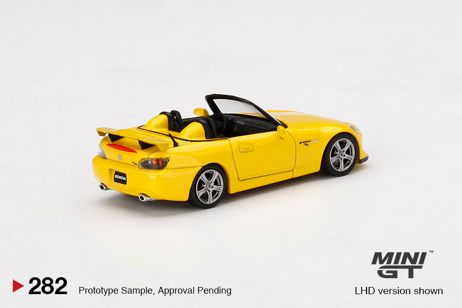 MiniGT Honda S2000 CR Rio Yellow Pearl MiJo Exclusive #282