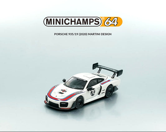 MiniChamps X Tarmac Works 1:64 2020 Porsche 935/19 Martini Racing