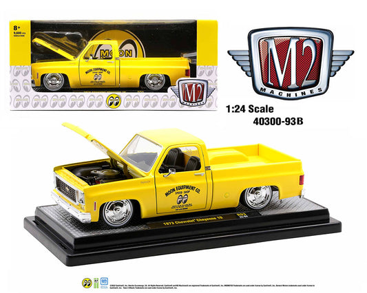 M2 Machines 1:24 1973 Chevrolet Cheyenne 10 Mooneyes Limited Edition