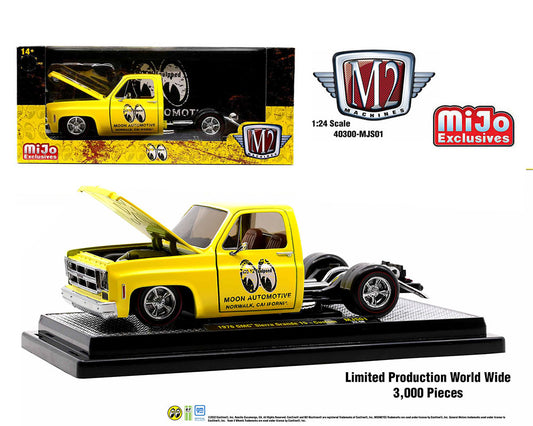 M2 Machines 1:24 1976 GMC Sierra Grande 15 Mooneyes Custom Limited Edition – MiJo Exclusive